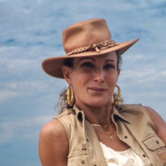 Australian Outback Suede Leather Western Hat - Picture 1 of 15